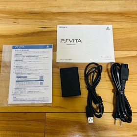 Near Mint Sony PlayStation PS Vita  PCH-1000 Crystal Black CIB