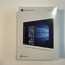 Microsoft Windows 10 Home 32/64-bit USB – Box Pack – 1 License New OEM Sealed!!!