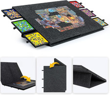 2000 Piece Tilting Puzzle Table with 2-in-1 Designed Stand  Cover