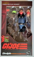 GI Joe Classified Rattler Gunner  185 Hasbro Haslab Cobra Exclusive