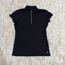 Women’s Small Black Smartpak Short Sleeve Horseback Riding Sunshirt 