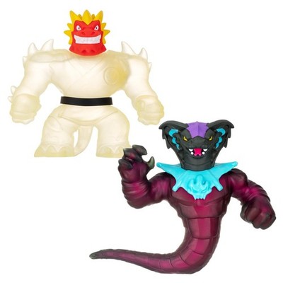 Goo Jit Zu Glow Shifters Versus Pack - Ultraglow Blazagon vs Shadowfang Viper, G