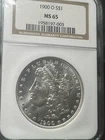1900-O $1 MORGAN DOLLAR - NGC MS-65, BLAST WHITE GEM!