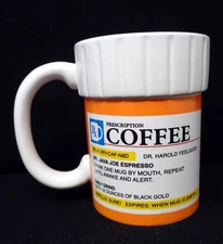 BIG MOUTH TOYS Prescription Coffee Cup