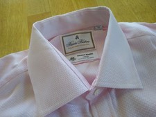 NWOT Brooks Brothers Luxury Pink Spread Collar 16.5-33 Regent MSRP 168