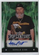 2025 Leaf Metal Pop Century Green Crystals /5 Donald Gibb #BA-DG2 Auto 0s3