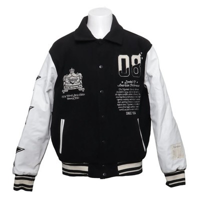 Jaded London, Collegejacke, Herren, Größe: M, Schwarz/Weiß #NrH