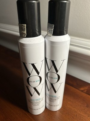 2--COLOR WOW / Color Control Blue Toning + Styling Foam for Brown & Dark Hair