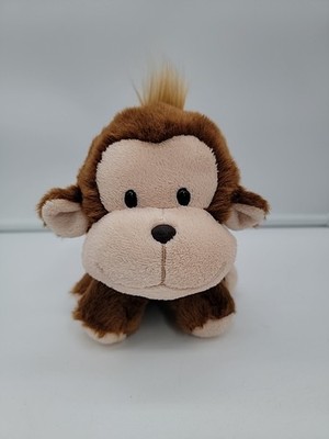 Rare Aurora World Big Head Monkey Mini 5'' Plush Chimp Soft Toy Stuffed Animal 
