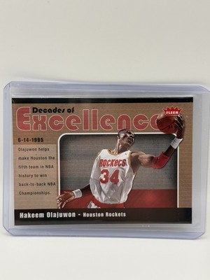 2007-08 Fleer Decades of Excellence #7 Hakeem Olajuwon