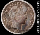 1908 Barber Dime - Scarce  Better Date  No Reserve  #L2537