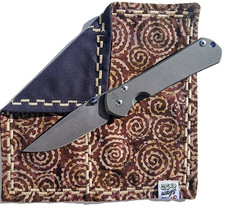 50 WAYS POCKET POCKET HANK Everyday Carry EDC Handkerchief Brown Iced Coffee