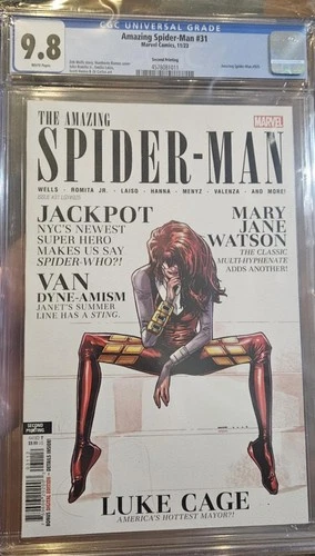 The Amazing Spider-Man #31 CGC 9.8 (925) Second Printing-Humberto Ramos Cover
