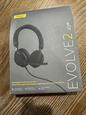 Jabra Evolve2 40 SE Wired Stereo Noise-Cancelling Headset SEALED NEW