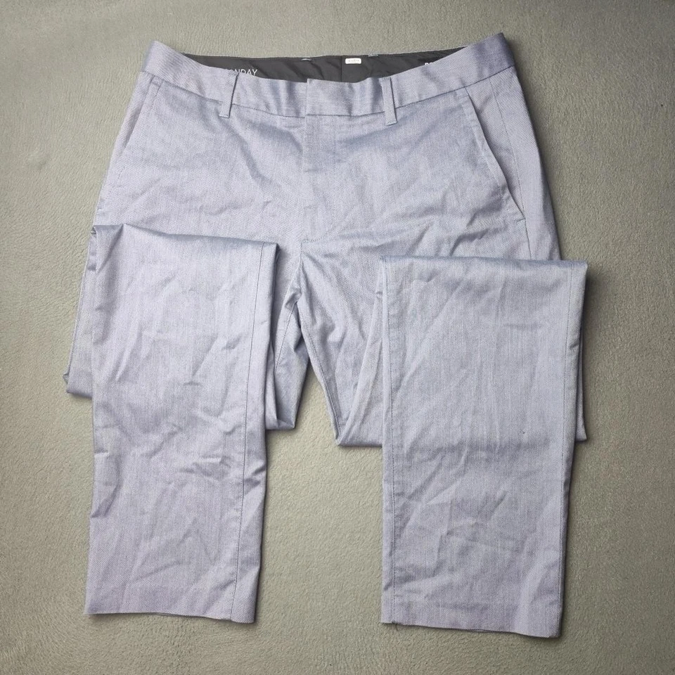 Bonobos Monday Dress Pants Mens 32x32 Gray Slim Fit Stretch Cotton Blend Casual - Image 3 of 4