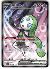 Meloetta ex #159 Prices | Pokemon Black Bolt | Pokemon Cards