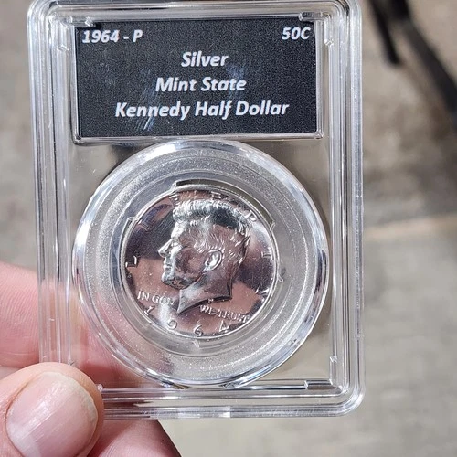 1964 Kennedy Half Dollar Gem BU Uncirculated 90% Silver Mint State Condition