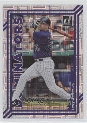 2023 Panini Donruss Dominators Vector Larry Walker #D5 HOF 2d8