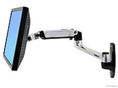Ergotron LX Wall Mount LCD Arm - 7-20 lbs Load Capacity 45-243-026