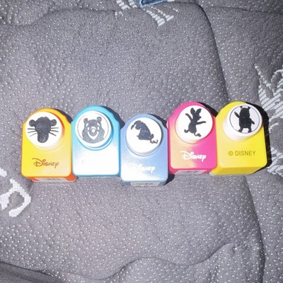 Whinnie The Pooh Assorted Paper Punches Disney Scrapbooking Crafts Lot of 5
