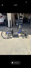 Invacare Top End Excelerator Recumbent Handcycle 26in Blue/Black Adj Seat