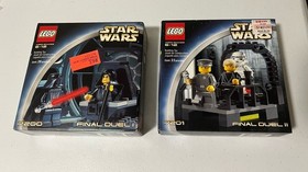 Lego Star Wars 7200 + 7201  Final Duel 1 & 2 Brand New - FACTORY SEALED!