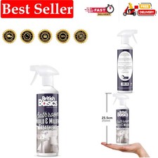 Cruelty-Free Bathroom Mould & Mildew Treatment Spray - 500ml Fast-Acting Formula