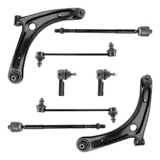 8Pcs FOR 2007-2017 MITSUBISHI OUTLANDER LANCER FRONT LOWER CONTROL ARMS KIT