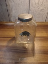 Vintage Bonbonglas mit Metalldeckel Tante Emma ,, die guten caruso bonbons ,,