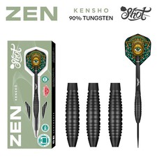 Shot Zen Kensho Steel Tip Dart Set-90 Tungsten-22gm