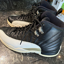 Jordan Air Jordan 12 Black/White Men s High T...