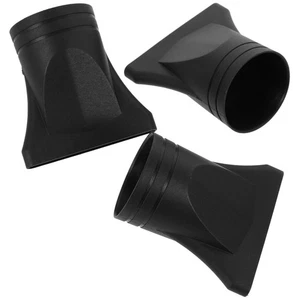 3Pcs Séchoir à cheveux en plastique réutilisable Buse d'attachement Salon outil de coiffure