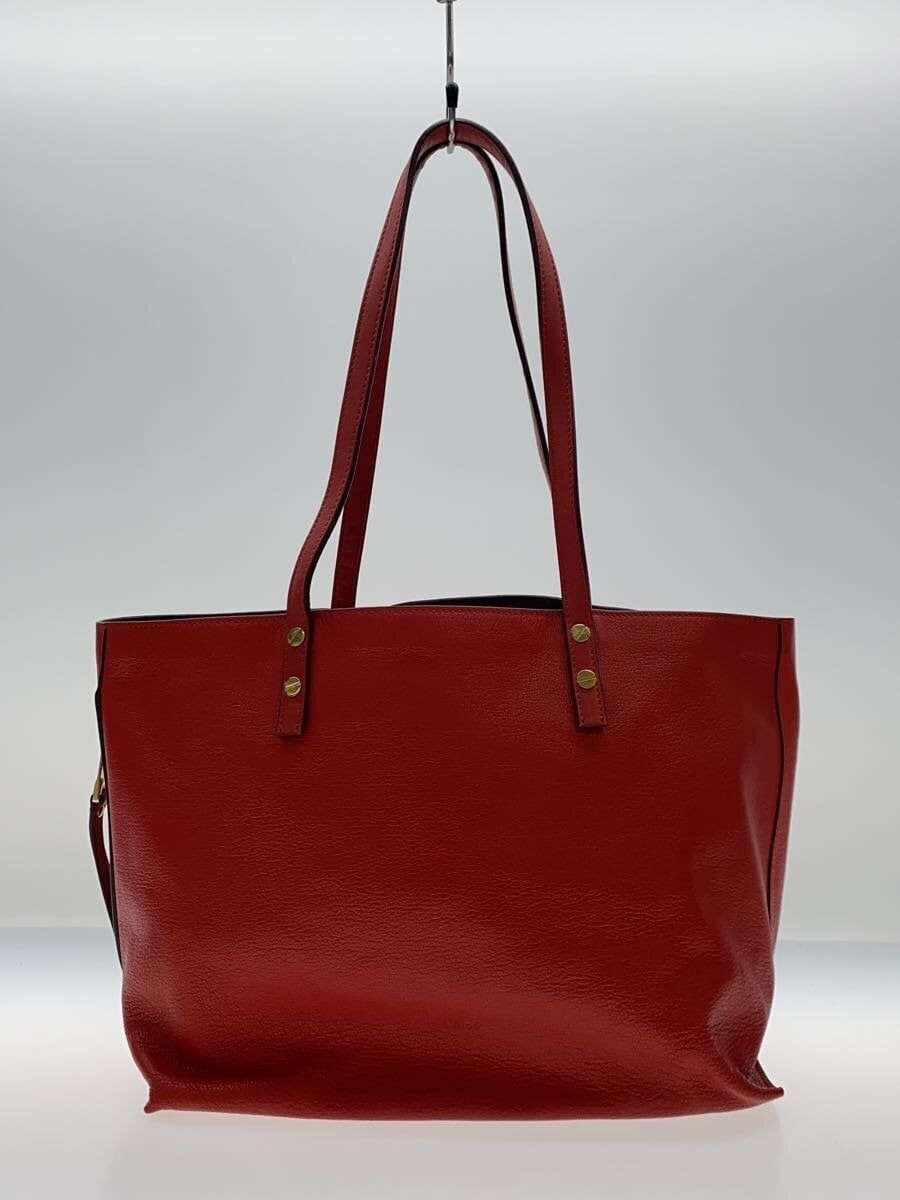 Chloe Dylan red leather tote bag pre-loved