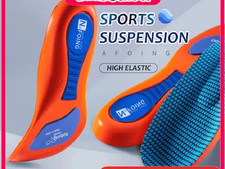 Sport Orthopedic Insoles for Feet Men Women EVA Breathable Shock Absorption Shoe