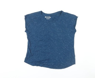 Mountain Warehouse Damen-T-Shirt UK-Größe 16 blau Polyester