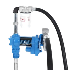 Fuel Transfer Pump 20GPM 12V DC Gasoline with Nozzle Kit for Gas Diesel Kerosene