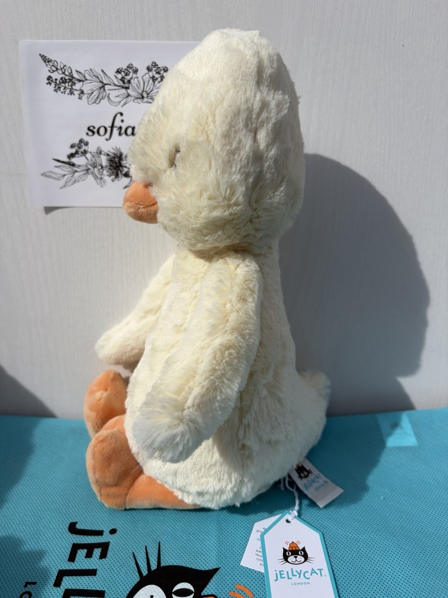 AUTHENTIC‼️ NWT & Dust bag Jellycat Original Bashful Duck | eBay