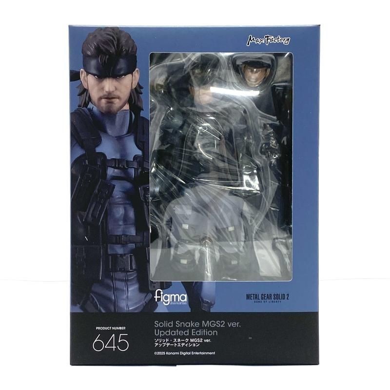 Figma Metal Gear Solid 2 Sons of Liberty Solid Snake MGS2 Ver
