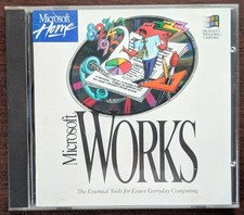 Microsoft Works Multimedia Edition Ver 3.0 CD for Windows 3.1 Or Later - Tested