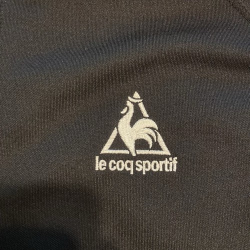 Vintage Le Coq Sportif Men's Track Jacket Size Medium Black - Picture 2 of 13