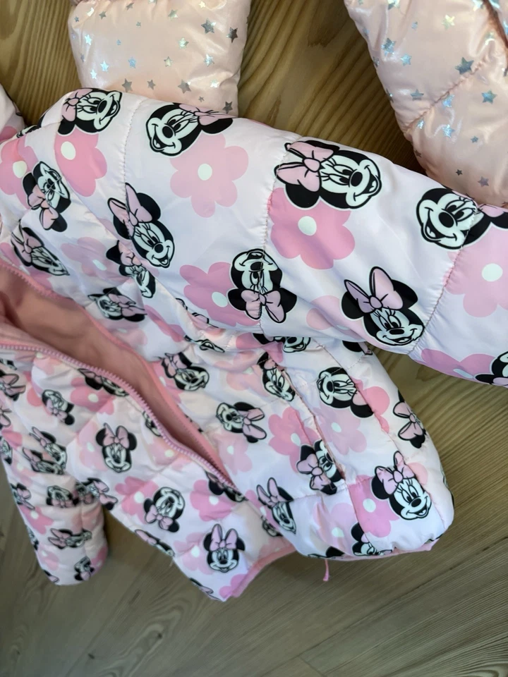 Chaqueta Abrigo Niñas Paquete De 2 Talla 4/5t Rosa Limpio Sin Manchas Usado en Excelente Condición Foto 4 de 4