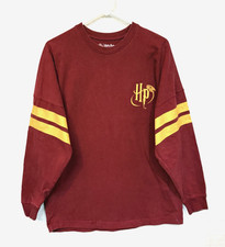 EUC Harry Potter Jersey Long Sleeve Shirt Wizarding World Sz S Universal Epic