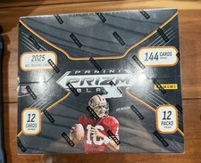2025 Prizm Black Football Hobby Box 🔥 Sealed