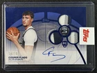 COOPER FLAGG 2025-26 TOPPS THREE ROOKIE 3 PATCH AUTO BLUE RC RPA 14/15