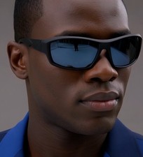 Cycling Sunglasses Sports Protection Bike Glasses Wrap Around Blue mirror yello