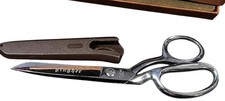 Vintage Gingher G-8 Knife Edge Shears 8  Dressmaker Scissors w Box