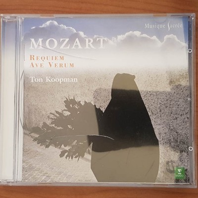 TON KOOPMAN mozart requiem ave verum NM/EX (CD Album, Klassik, Erato)
