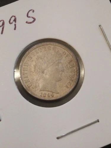 1899 S Barber Dime