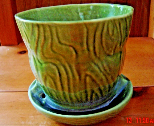 Brush McCoy Planter B-218-6" Green