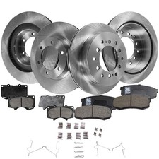 Brake Disc Rotor And Pad Kit For 2003-2009 Toyota 4runner Gx470 Front And Rear
